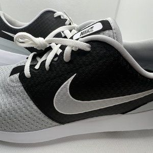 New Nike Roshe G Golf Shoes Pure Platinum Black CD6065-015 Mens Size 11.5